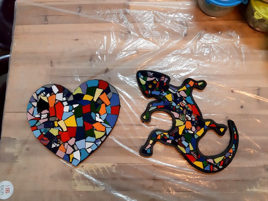 Guided Gaudí’s Trencadís Mosaic Workshop in Barcelona - The tools, tiles, and hands-on work