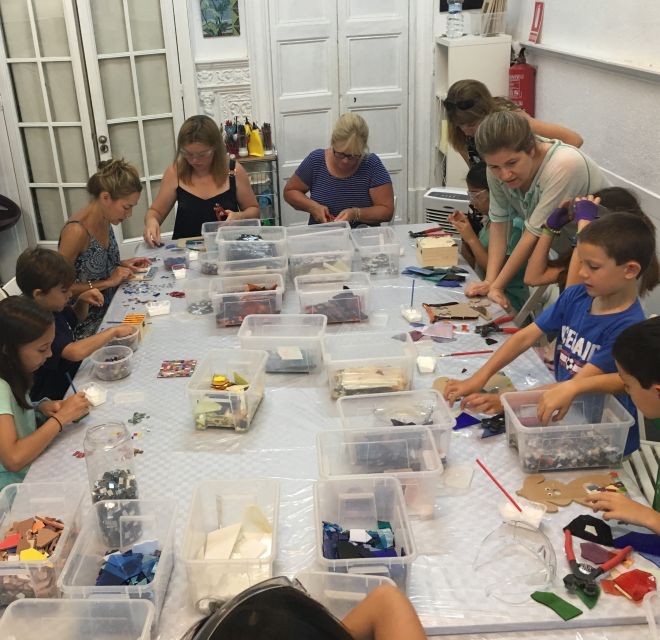 Guided Gaudí’s Trencadís Mosaic Workshop in Barcelona - Inside the studio near the Picasso Museum