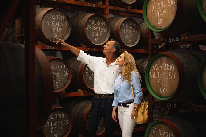 Guided Tour at Ron Arehucas Distillery - The cellar with 4,308 American oak casks