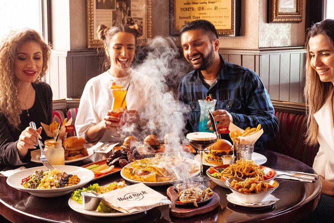 Hard Rock Cafe Barcelona with Set Lunch or Dinner - What happens when you arrive