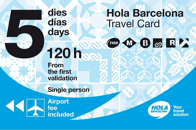 Hola Barcelona Travel Card - A flexible way to build your Barcelona days