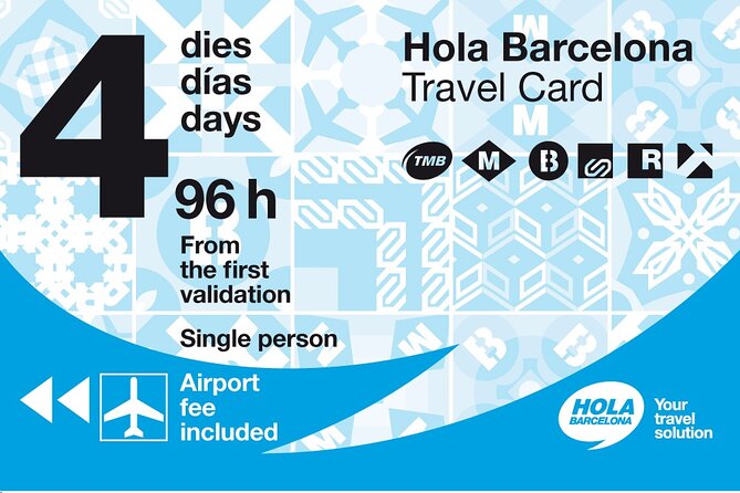 Hola Barcelona Travel Card - The metro and city buses do the heavy lifting