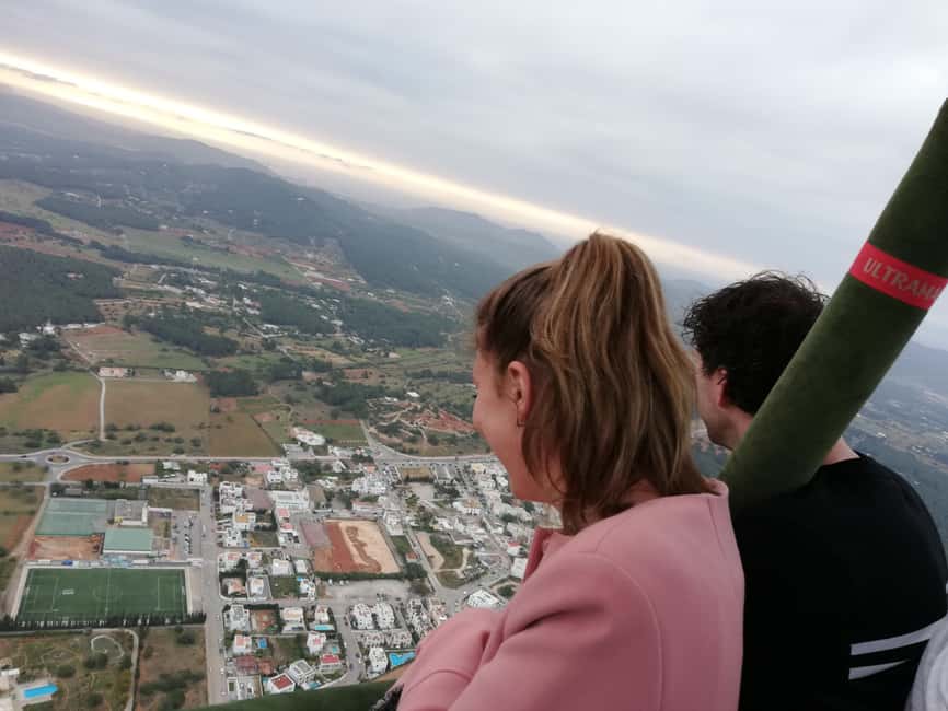 Hot Air Balloon Ride over Ibiza - The calm is the real luxury