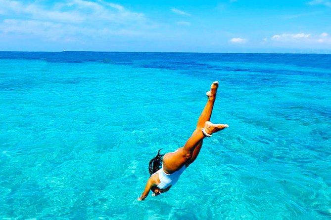 Ibiza Beach Hopping Cruise with Paddleboards, Drinks and Food 6h - Cala Bassa: a beautiful stop with a busy shore