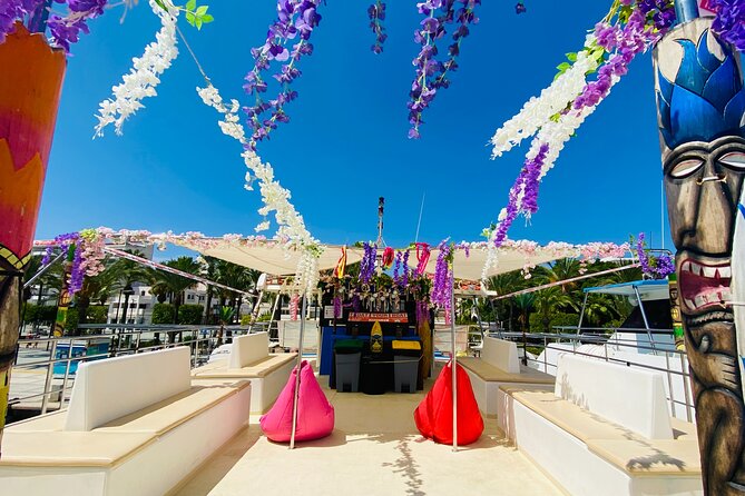 Ibiza Beach Hopping Cruise with Paddleboards, Drinks and Food 6h - Sunset option near Cafe Mambo