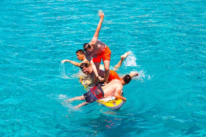 Ibiza Beach Hopping Cruise with Paddleboards, Drinks and Food 6h - San Antonio departure and the practical start