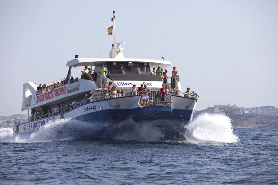 Ibiza: Figueretas Round-Trip Transfer to Formentera - The First Five Minutes: Leaving Figueretas
