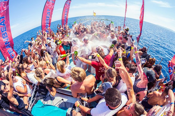 Ibiza Ocean Club Boat Party with 3 Hours Premium Drinks and DJ - Drinks and food: useful, but keep expectations modest
