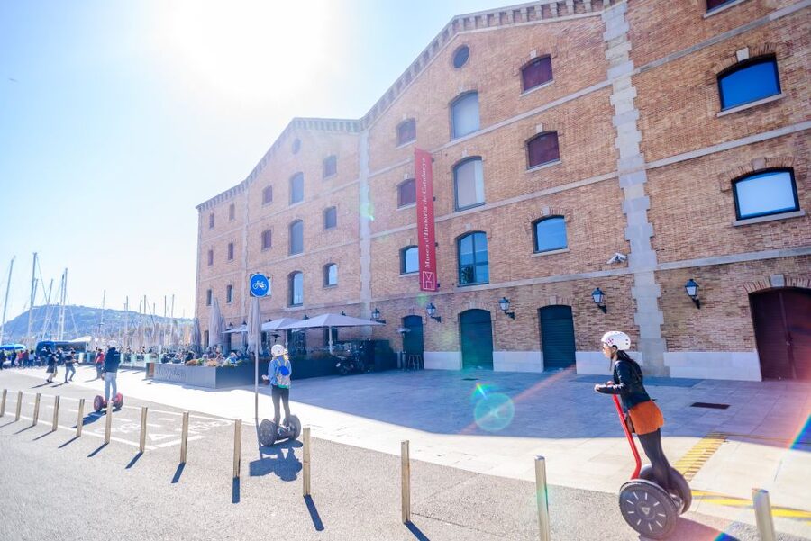 Intro Segway Tour Barcelona 1h - Montjuic Hill and what the timing really allows