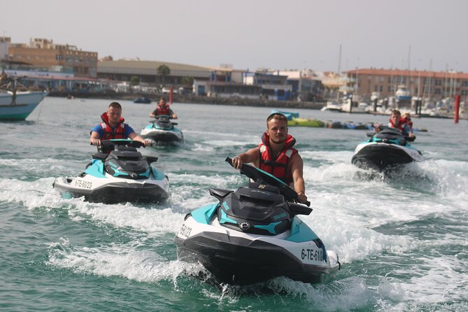 Jet Ski Activity to Lobos Island from Corralejo - Natural Pools, Volcano Views, and Corralejo Dunes