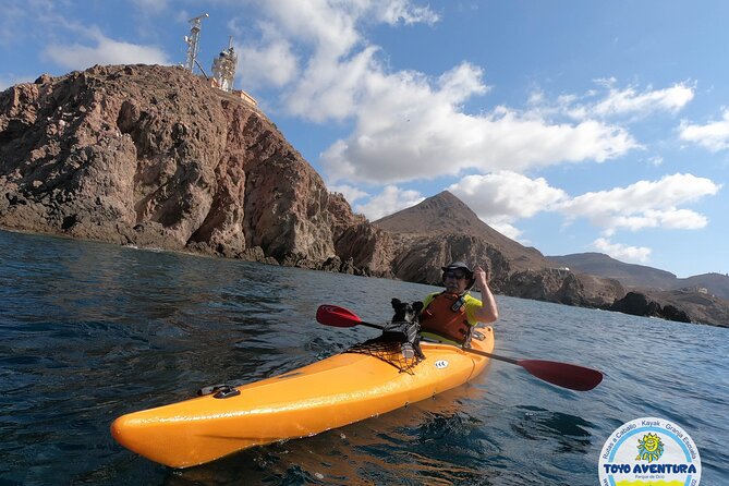 Kayak y snorkell por las mejores calas del Parque Natural Cabo de Gata - The snorkeling stop in the middle of the outing