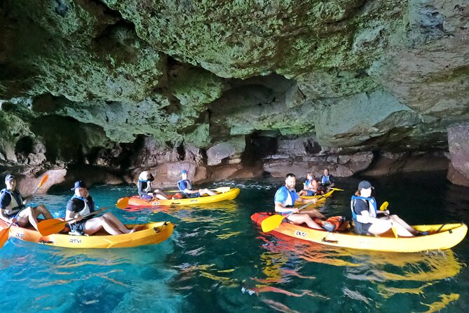 Kayaking Adventure Route with Snorkeling in Mogan Caves - What the equipment and group size mean