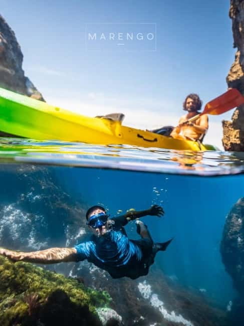 La Herradura: Kayak & Snorkel Tour to Cerro Gordo Reserve - Snorkeling among fish and corals