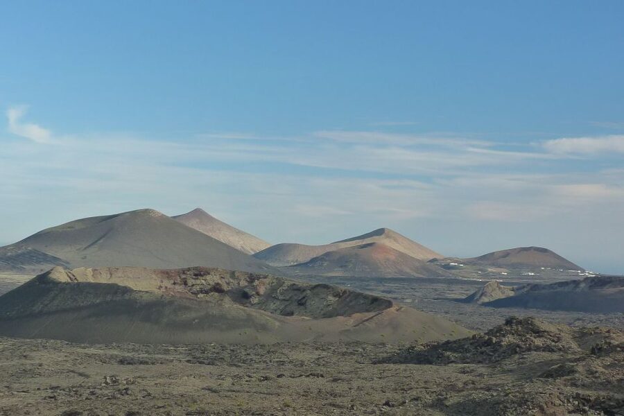 Lanzarote: Guided Volcano Hike with Transfers - Crossing the hardened lava fields