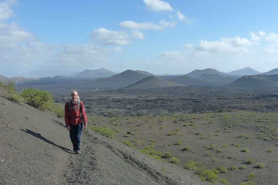 Lanzarote: Guided Volcano Hike with Transfers - Pickup, transfers, and the start of the walk