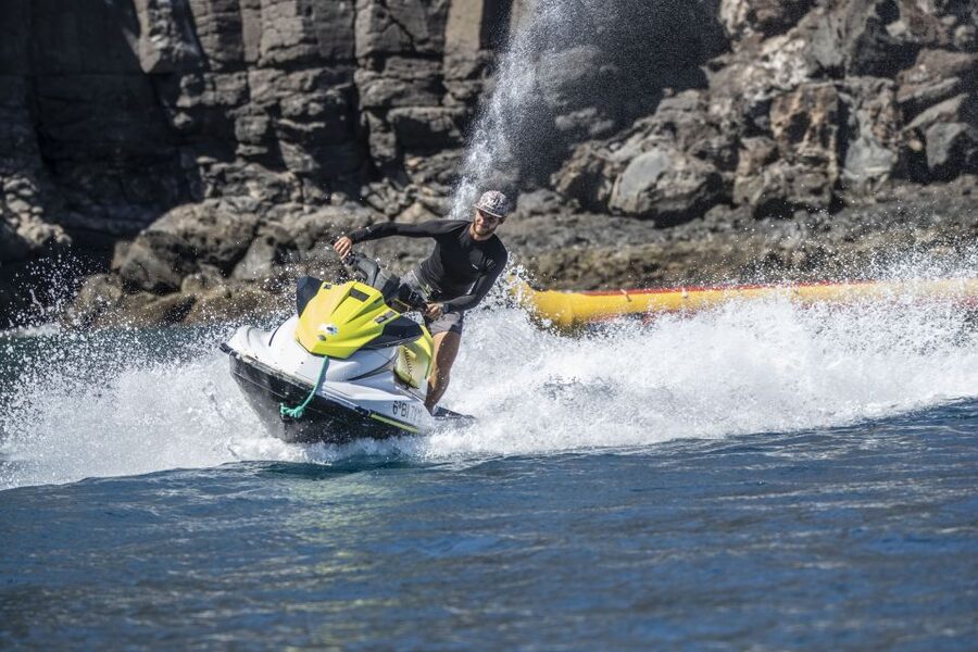 Lanzarote: Jet Ski Tour - The 40-minute Playa Quemada route