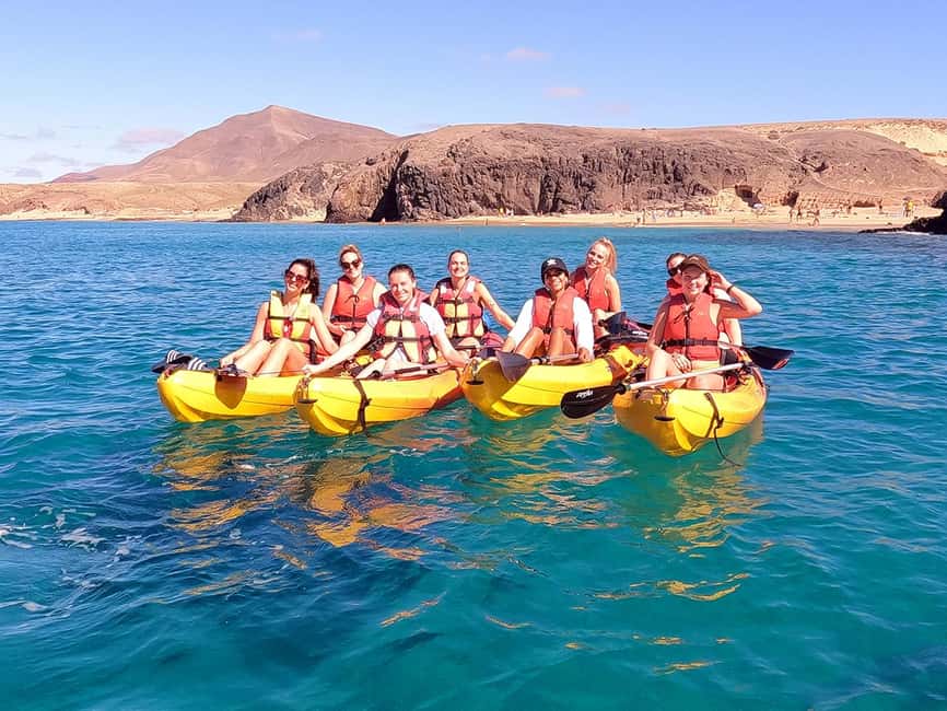 Lanzarote: Kayak and Snorkelling at Papagayo Beach - Why Papagayo works so well from a kayak