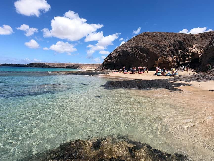 Lanzarote: Kayak and Snorkelling at Papagayo Beach - The paddle back and the real effort involved