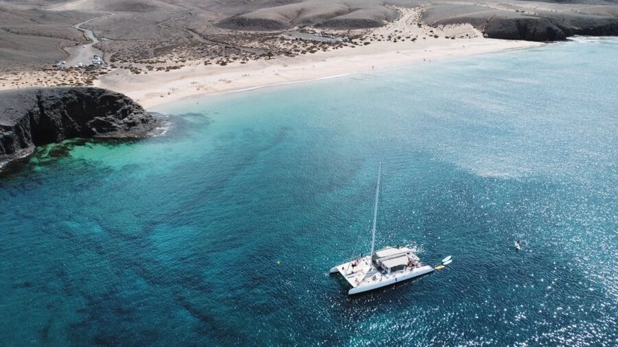 Lanzarote: Luxury Sailing Excursions to Papagayo - Two hours anchored at Playa del Papagayo