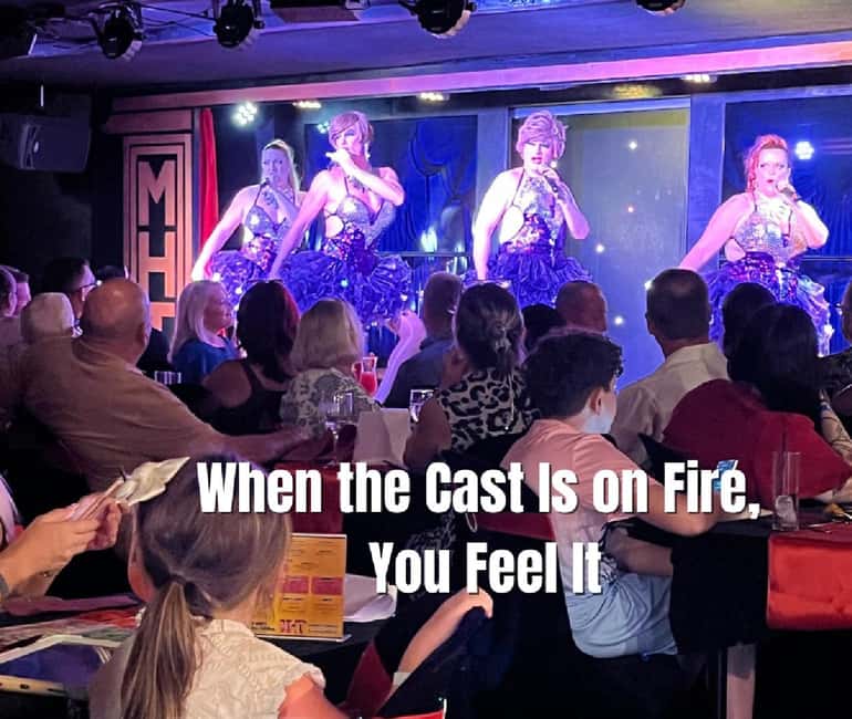 Lanzarote: MHT - Music Hall Tavern - Comedy Drag Dinner Show - Timing, transfers, and the practical details