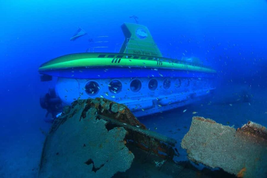 Lanzarote: Real Submarine Dive with Hotel Pickup - Families, nervous passengers, and mobility needs