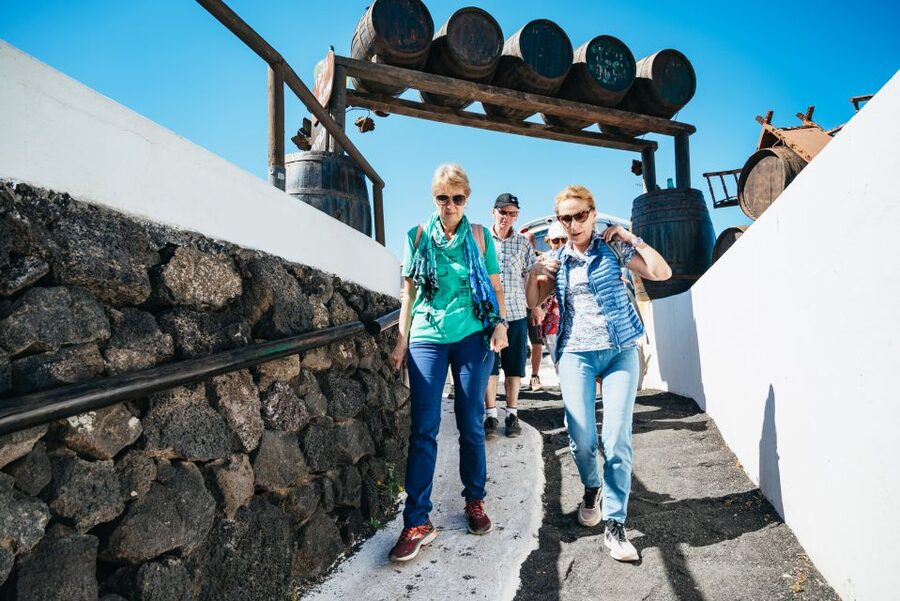 Lanzarote: Timanfaya National Park & La Geria Tour - Pickup times and the long road to Timanfaya