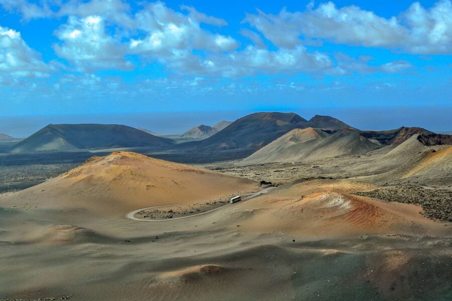 Lanzarote: Volcanos of Timanfaya and Caves Tour with Lunch - A full cross-island day from lava coast to cave