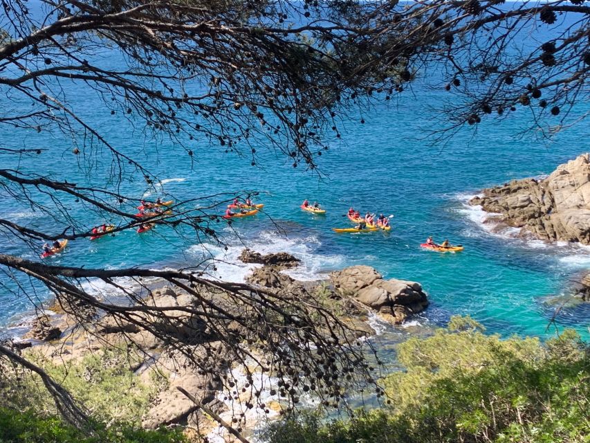Lloret de Mar: 3-Hour Kayak and Snorkel Tour on Costa Brava - Paddling through the rocky Costa Brava