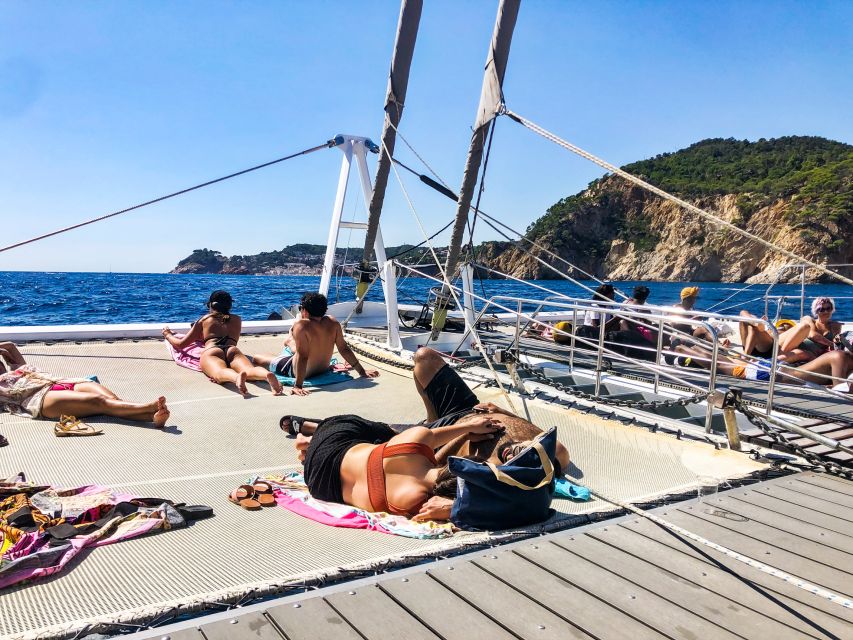 Lloret de Mar: Catamaran Sailing Cruise with BBQ and Drinks - Key points to know before booking