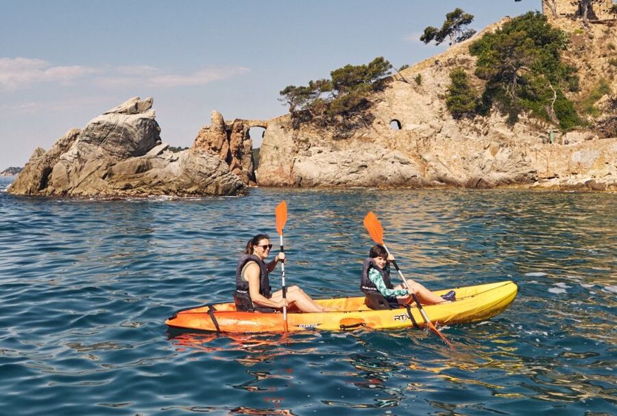 Lloret de Mar: Costa Brava Kayak Tour and Swimming - Cancellation and weather flexibility