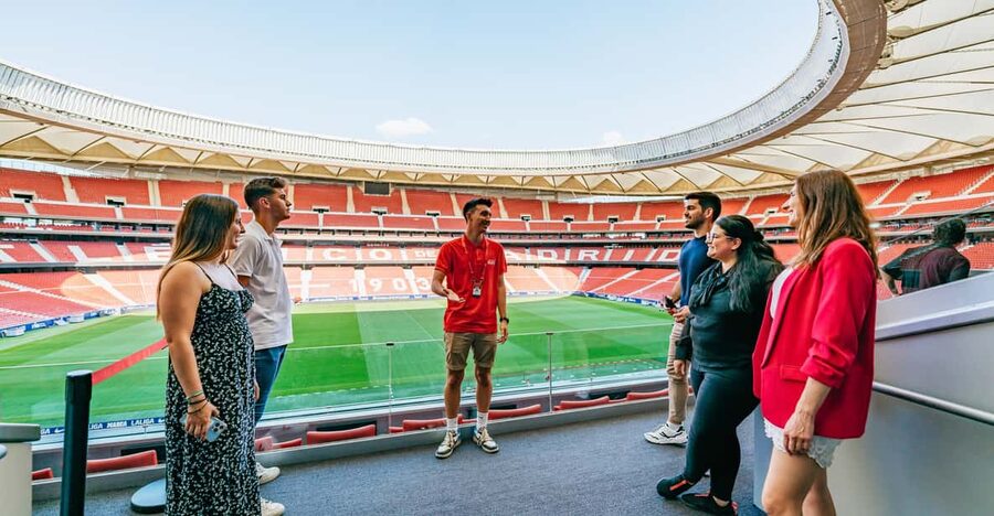 Madrid: Atlético de Madrid Stadium Entry - Seeing the stadium from the VIP and presidential areas
