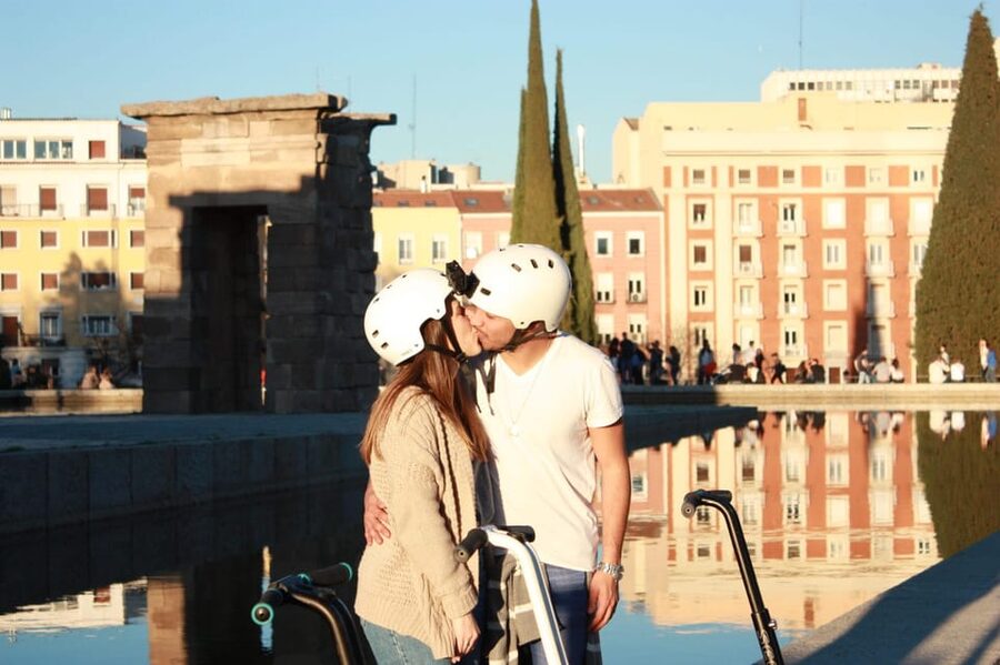 Madrid: City Center Guided Segway Tour - The Royal Palace from the outside