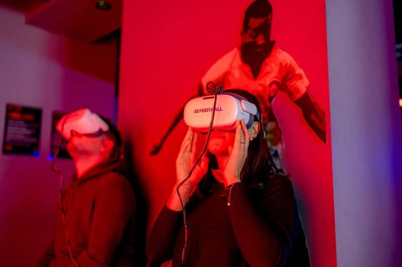 Madrid: Entry Ticket to Legends The Home of Football Museum - VR games for a more active visit