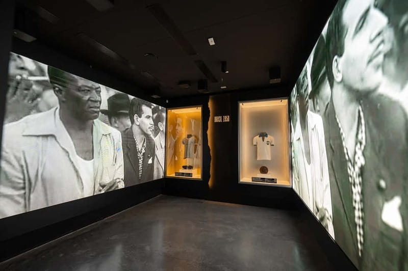 Madrid: Entry Ticket to Legends The Home of Football Museum - Digital Football Art brings a different mood