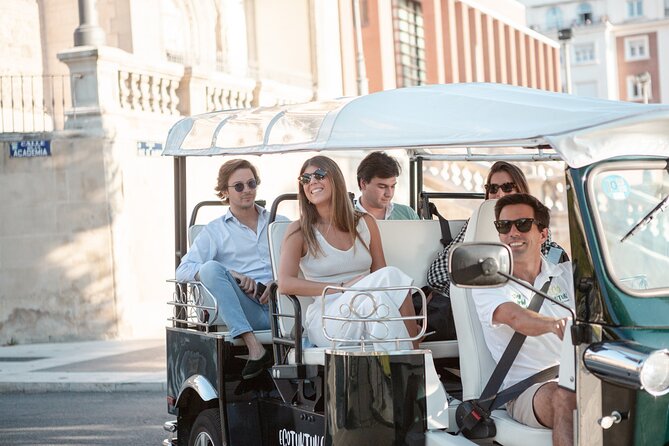 Madrid Express Tour with Local Guide in Eco Tuk Tuk Private - Atocha station and the southern side of central Madrid