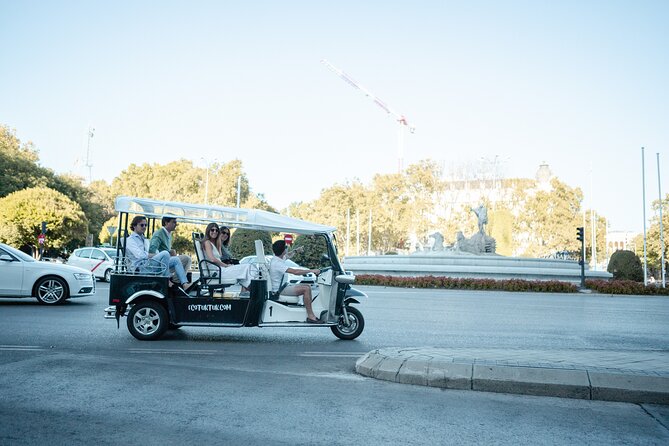 Madrid Express Tour with Local Guide in Eco Tuk Tuk Private - Starting beside the Royal Palace