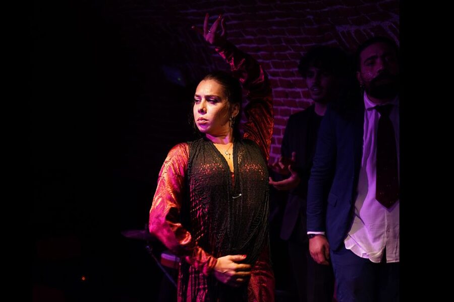 Madrid: Flamenco Show Entry Ticket with Drink & Artist Talk - Entering the 1850 vaulted cave