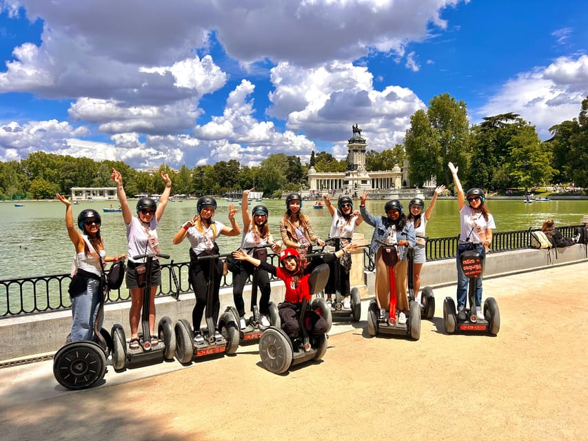 Madrid: Iconic Retiro Park Segway Tour - The Fallen Angel and the famous 666-meter detail