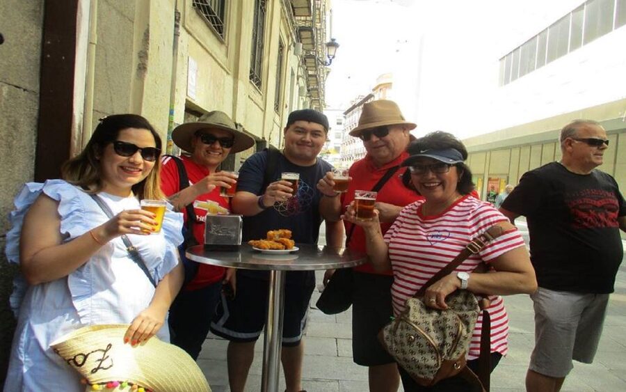 Madrid: Old Madrid Walking Food and Wine Tour - Timing, meeting point, and cancellation details