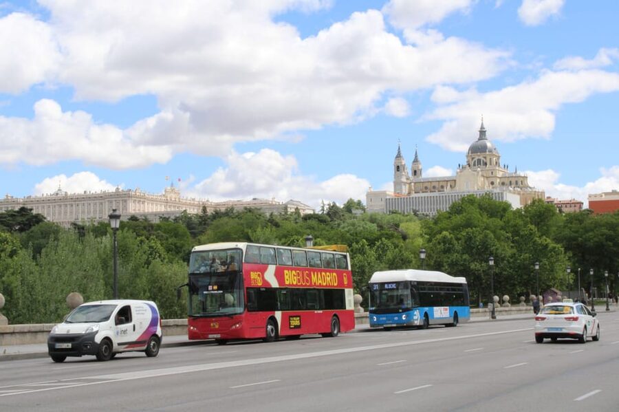 Madrid: Open-Top Big Bus Sightseeing Tour with Live Guide - Seeing Madrid from the top deck