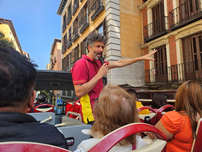 Madrid: Open-Top Big Bus Sightseeing Tour with Live Guide - Starting at Neptuno and the Prado district