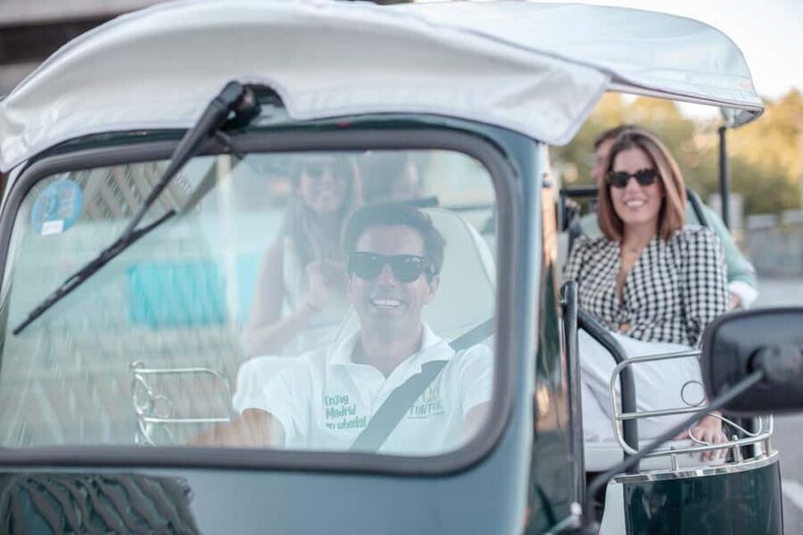 Madrid: Private City Tour by Eco Tuk Tuk - Almudena Cathedral and the Royal Palace