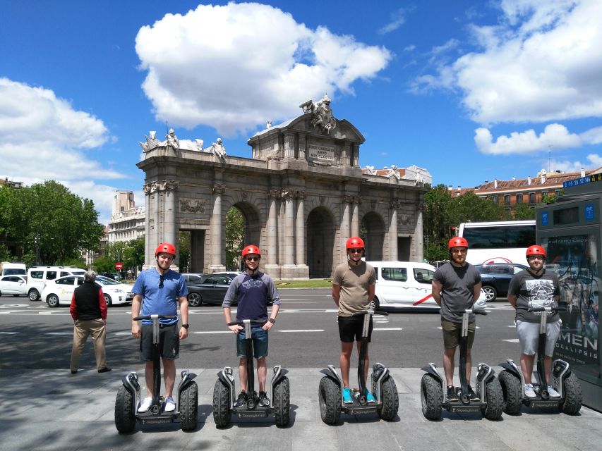 Madrid Private Segway tour. Retiro Park - Centro Historico - Royal Palace, Almudena Cathedral, and Plaza de Ramales