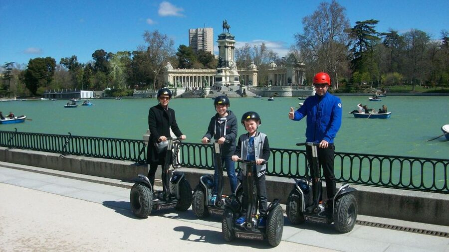Madrid Private Segway tour. Retiro Park - Centro Historico - Templo de Debod and Madrid’s changing character