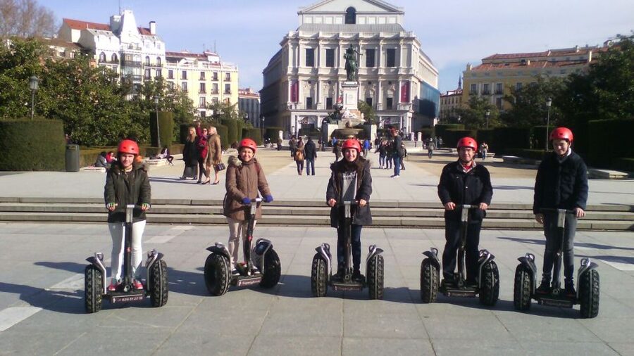 Madrid Private Segway tour. Retiro Park - Centro Historico - Choosing one hour, two hours, or three