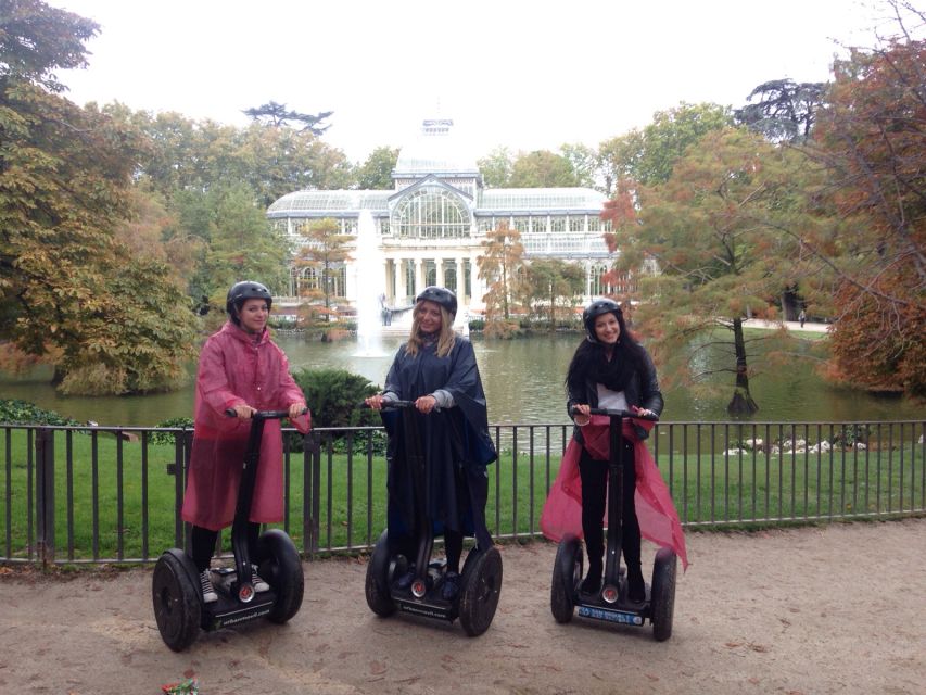 Madrid: Retiro Park 1.5-Hour Segway Tour - Key points to know before booking