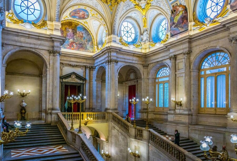 Madrid: Royal Palace Guided Tour with Entry Ticket - Entering through the Plaza de la Armería