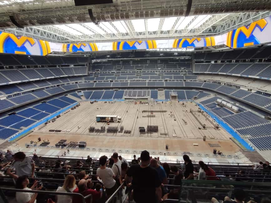Madrid: Santiago Bernabéu Stadium Guided Tour - VIP areas and the limits caused by refurbishment