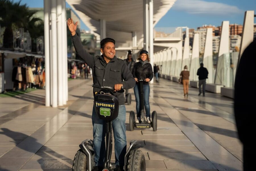 Malaga: 2-Hour Monumental Segway Tour - The climb to Gibralfaro