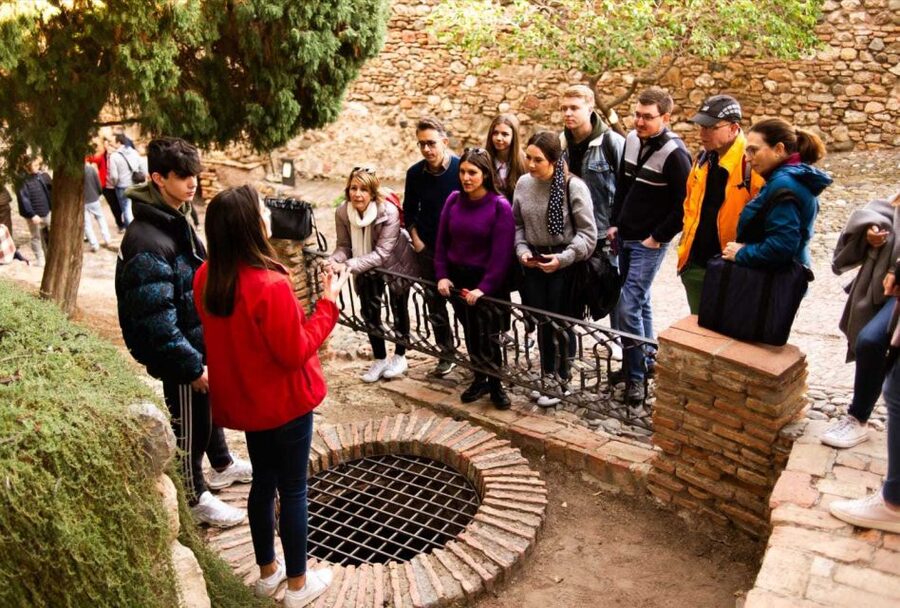 Málaga: Alcazaba and Roman Theatre Guided Tour With Entry - The useful freedom after the guided portion